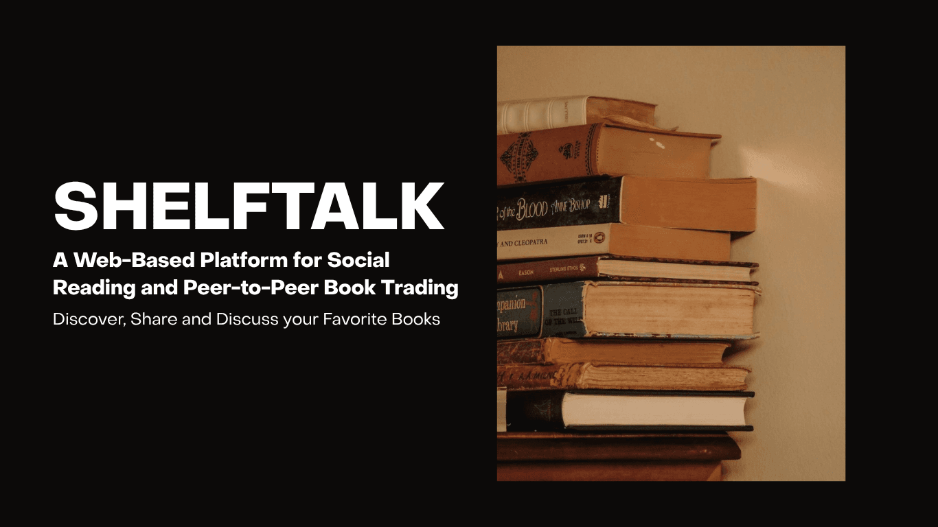 ShelfTalk: A Web-Based Platform for Social Reading and Peer-to-Peer Book Trading (1 of 2)